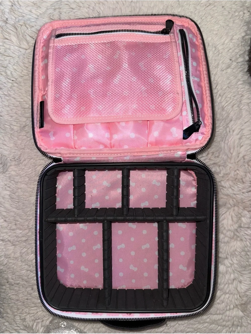 Hello Kitty Cosmetic Bag And Kawaii Icon Brushes Impressions Vanity Co.